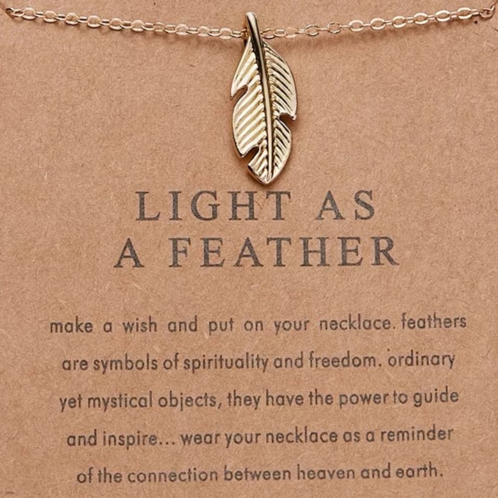 HP - ONE LEFT-Light as a Feather Necklace - Picture 2 of 3